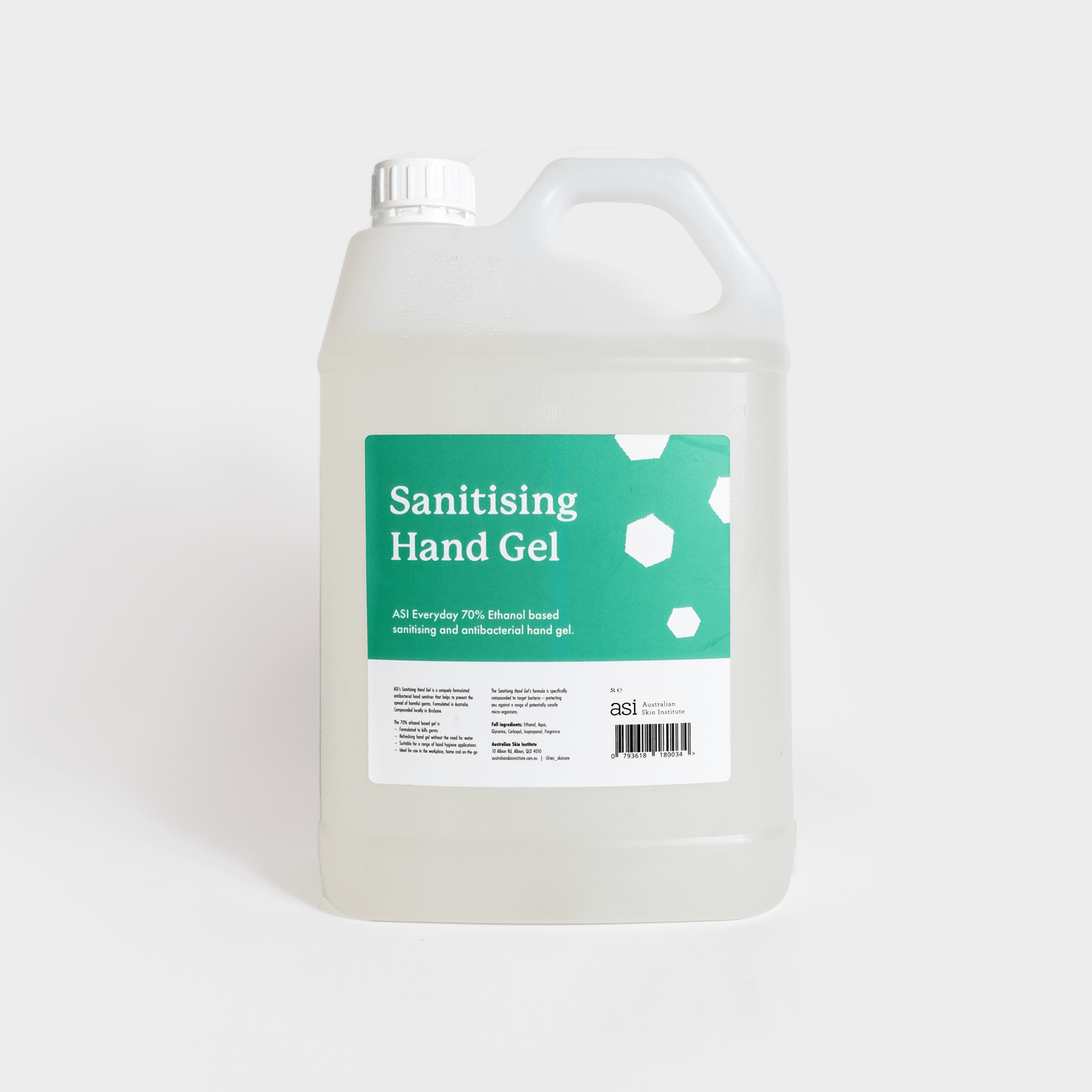 Hand Sanitiser Gel - Australian Skin Institute