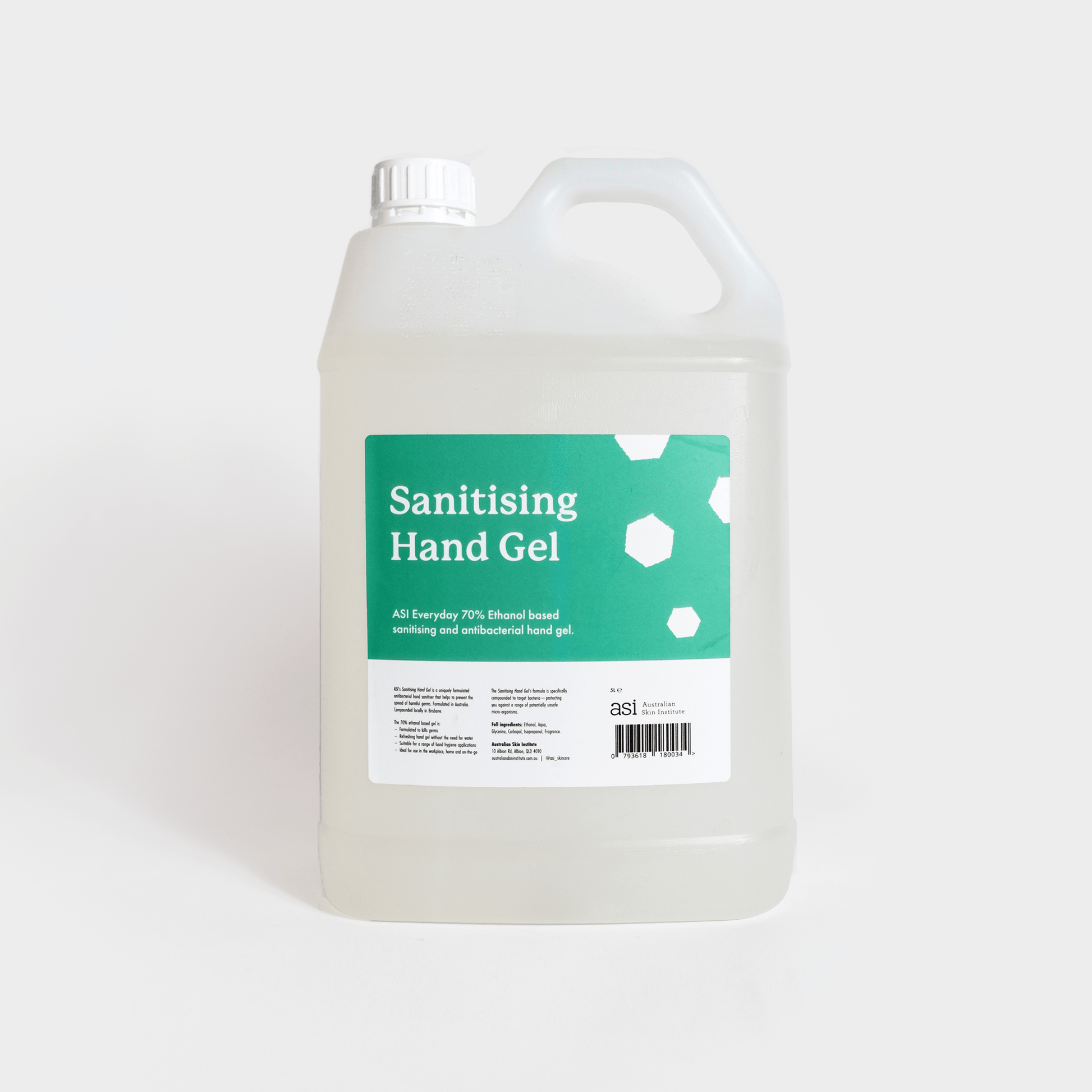 Hand Sanitiser Gel - Australian Skin Institute