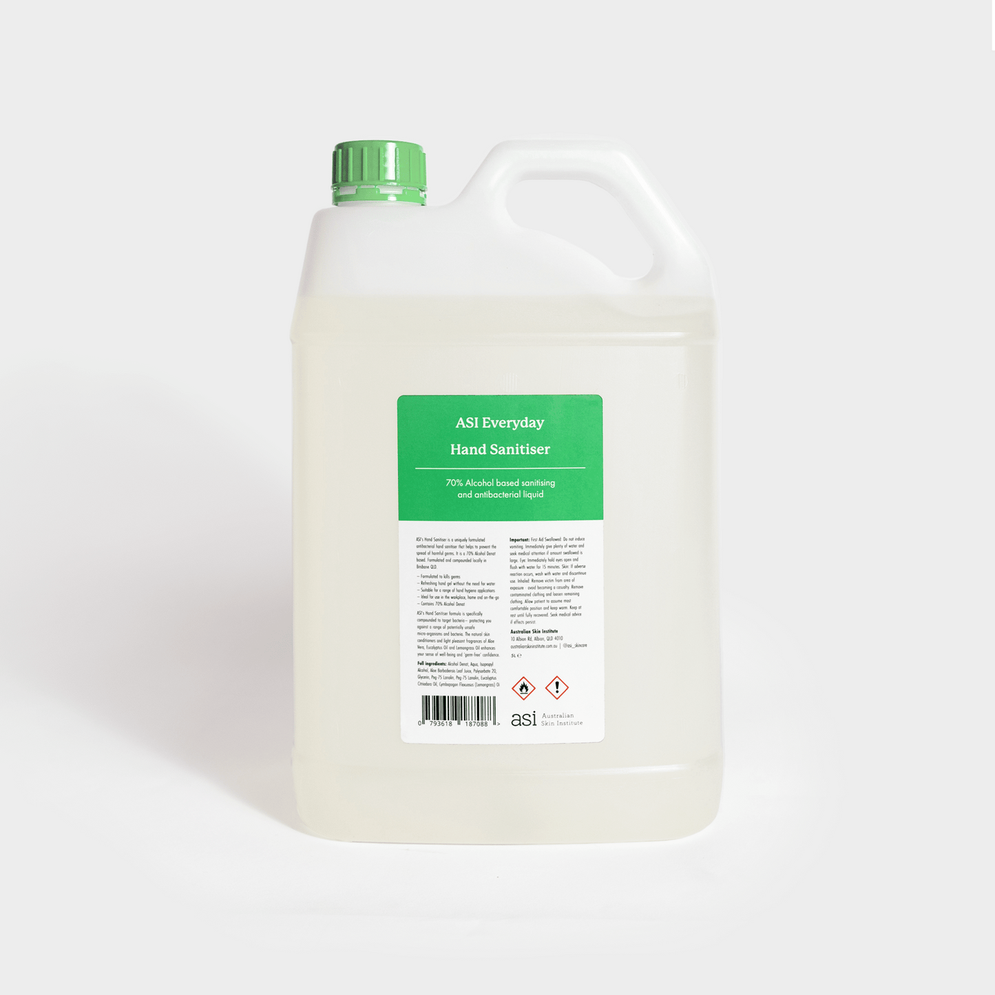 Hand Sanitiser Liquid - Australian Skin Institute